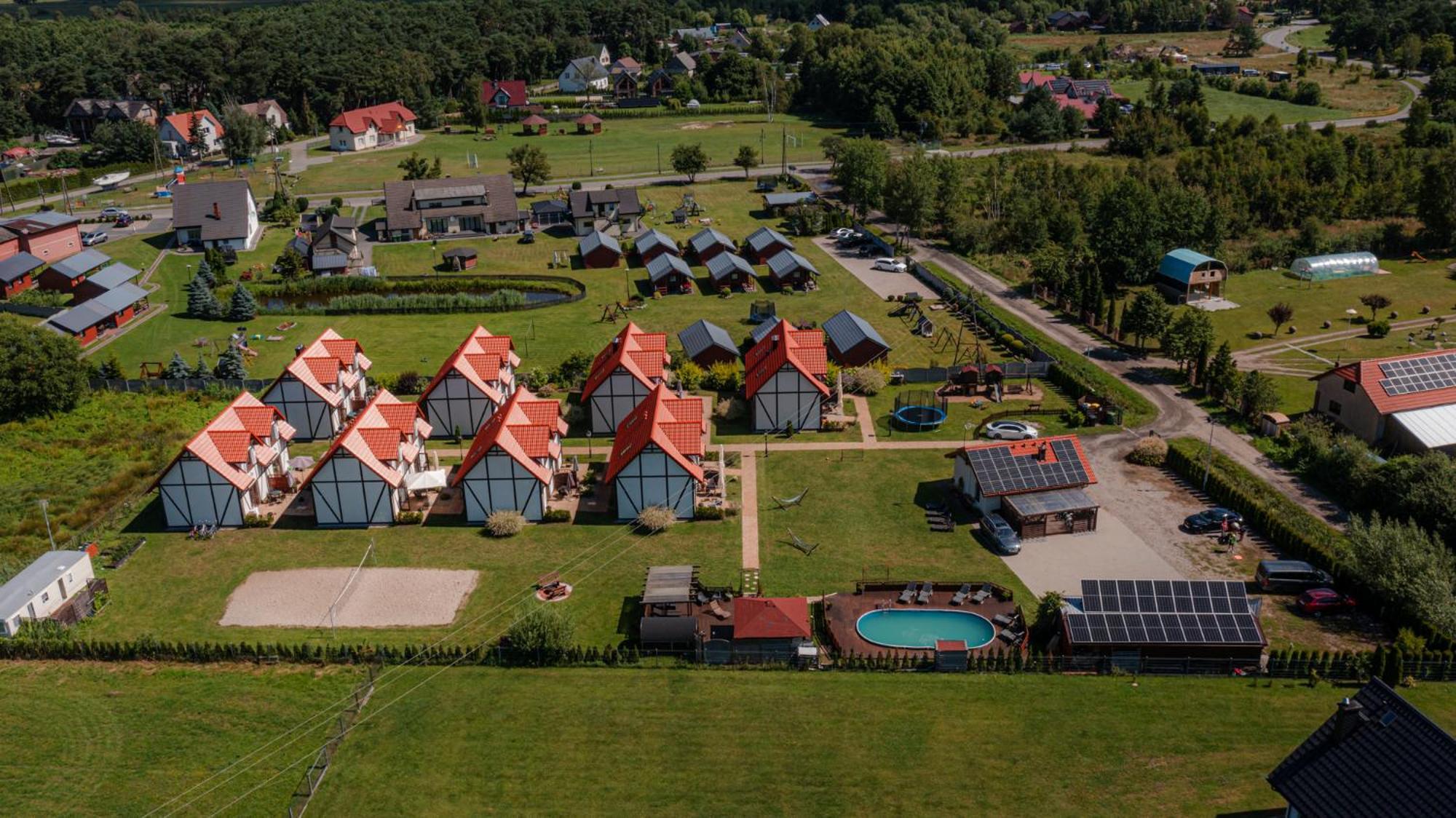 Osada Slowinska Łeba Buitenkant foto